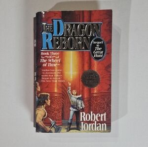 The Dragon Reborn By Robert Jordan The Wheel Of‎ Time #3 Epic Fantasy 1991
